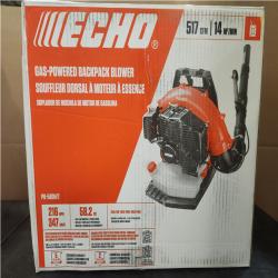 Phoenix NEW ECHO 216 MPH 517 CFM 58.2cc Gas 2-Stroke Backpack Leaf Blower with Tube Throttle