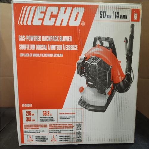 Phoenix NEW ECHO 216 MPH 517 CFM 58.2cc Gas 2-Stroke Backpack Leaf Blower with Tube Throttle