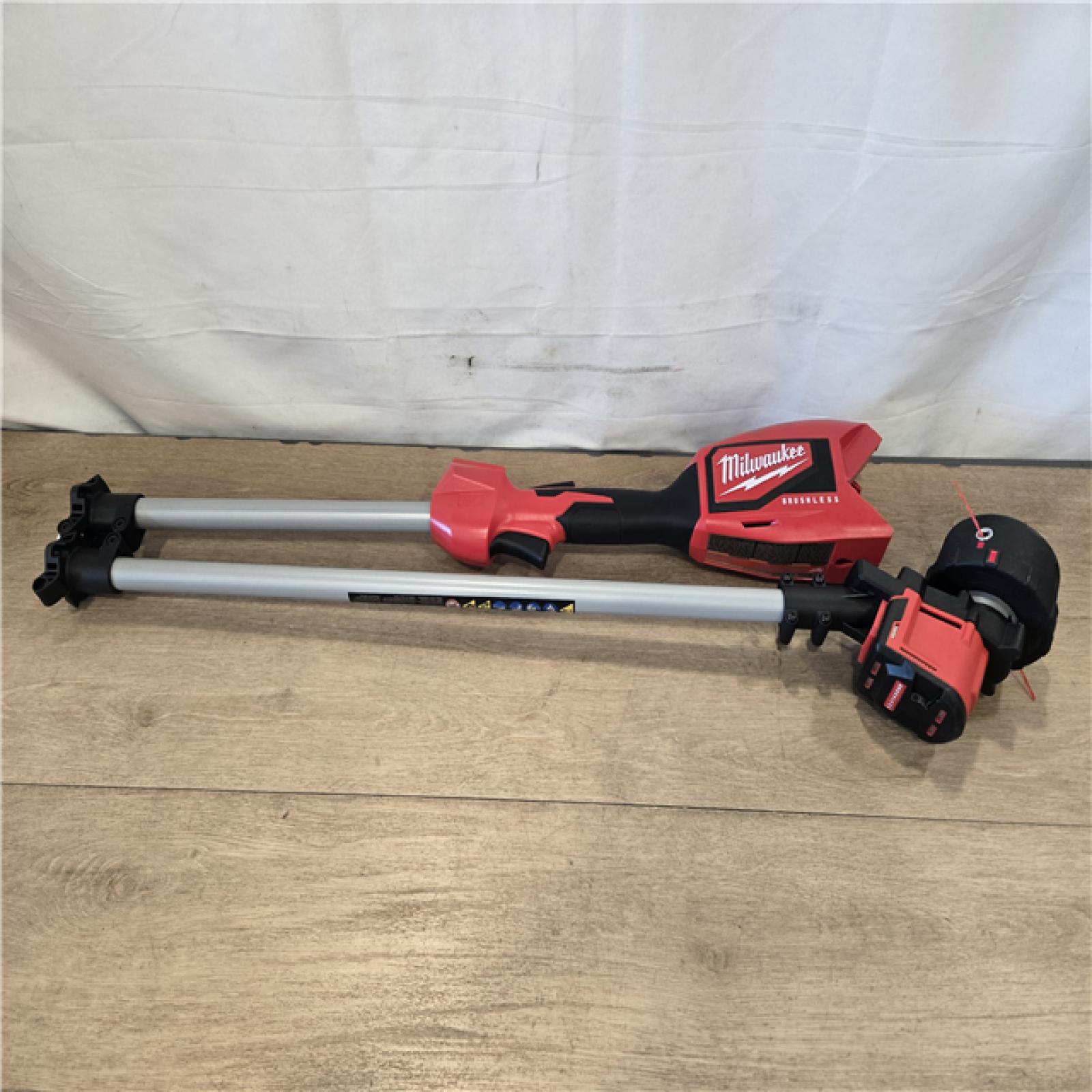 AS-IS Milwaukee M18 Battery String Trimmer Kit