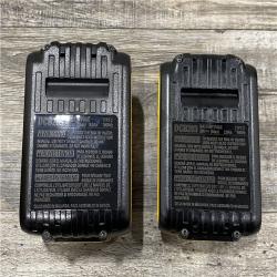 AS-IS DEWALT 20V MAX Lithium-Ion Battery Kit with 5.0Ah and 2.0Ah Battery and Charger