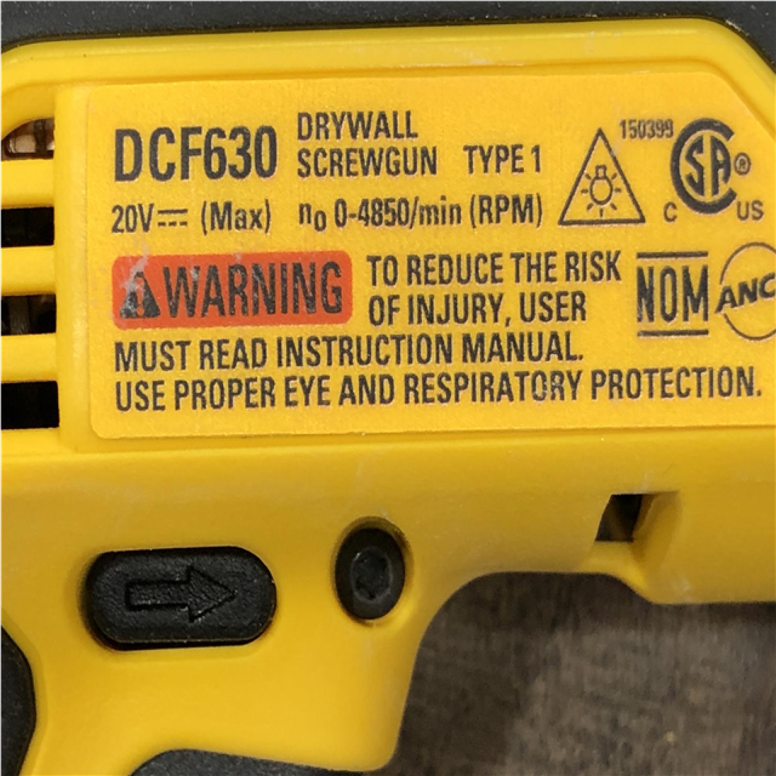 AS-IS DEWALT XR 20V MAX Lithium-Ion Cordless Brushless Screw Gun (Tool Only)