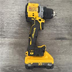 CALIFORNIA AS IS DEWALT DCB1104 DRILL/DRIVER WITH BATTERY AND CHARGER