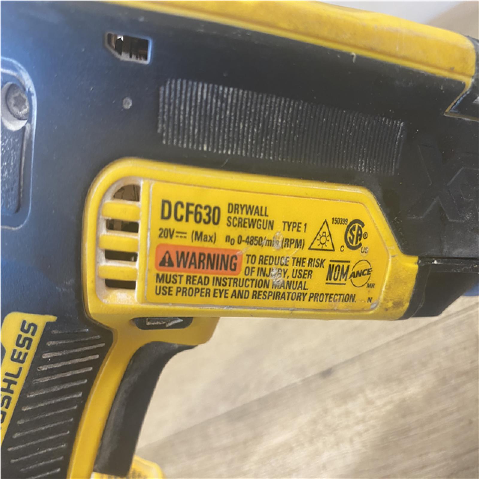 as-is DEWALT XR 20V MAX Lithium-Ion Cordless Brushless Screw Gun (Tool Only)