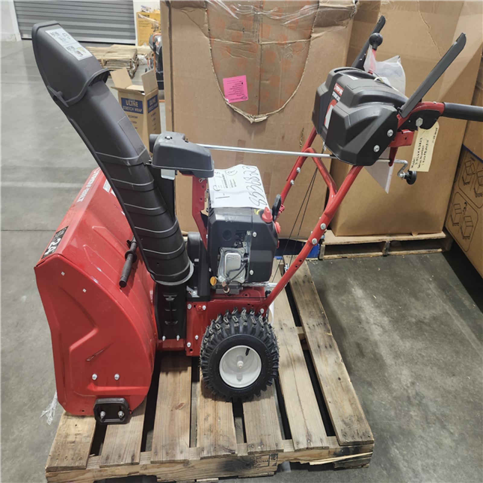 Dallas Location - As-Is Troy-Bilt Storm 24 in. 208 cc Two- Stage Gas Snow Blower