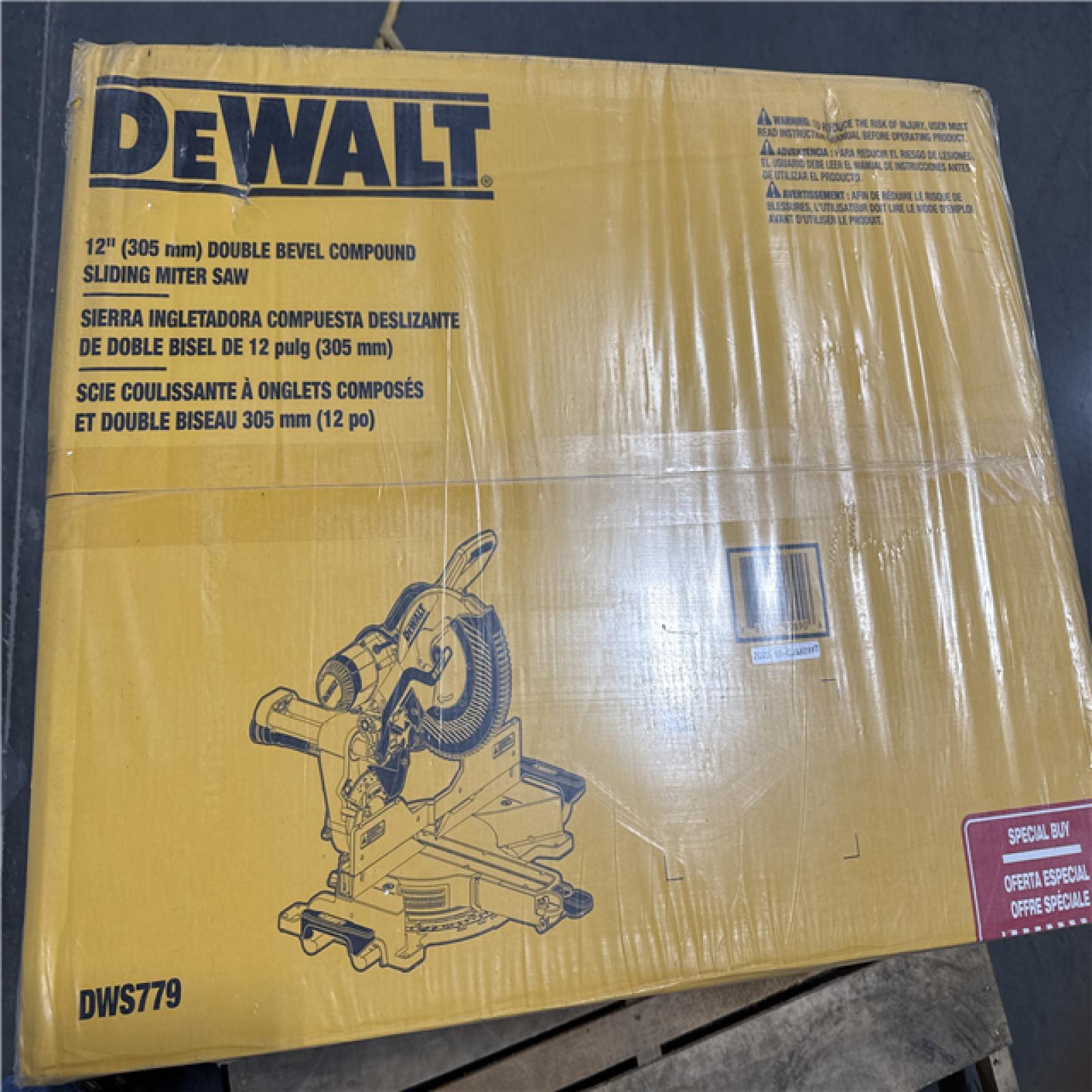 California NEW DeWalt 12” Double Bevel Compound Sliding Miter Saw