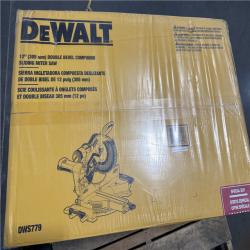 California NEW DeWalt 12” Double Bevel Compound Sliding Miter Saw