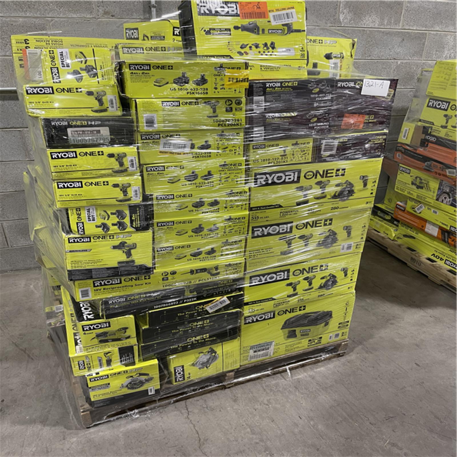 Pittston Location As-Is Power Tools Partial Truckload (5 pallets) 1321-A
