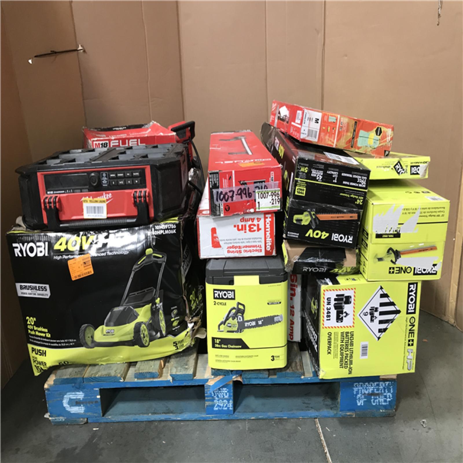 California AS-IS Tool Pallet