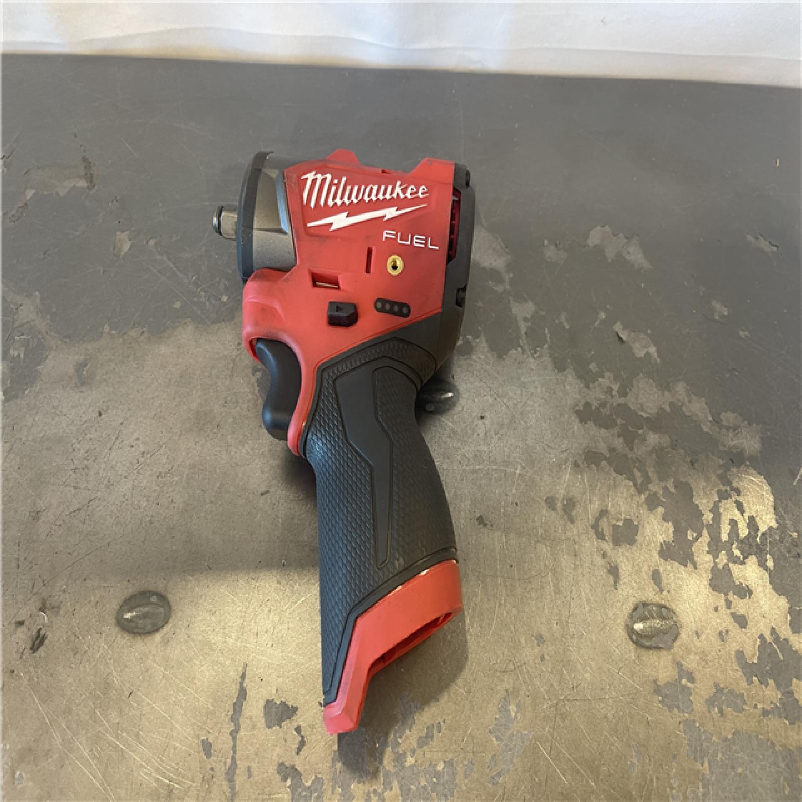 AS-IS- Milwaukee M12 FUEL 3/8 in. Cordless Brushless Subcompact Impact Wrench
