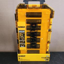 Phoenix NEW DEWALT 1/2 in. Drive SAE Deep Impact Socket Set (7-Piece)