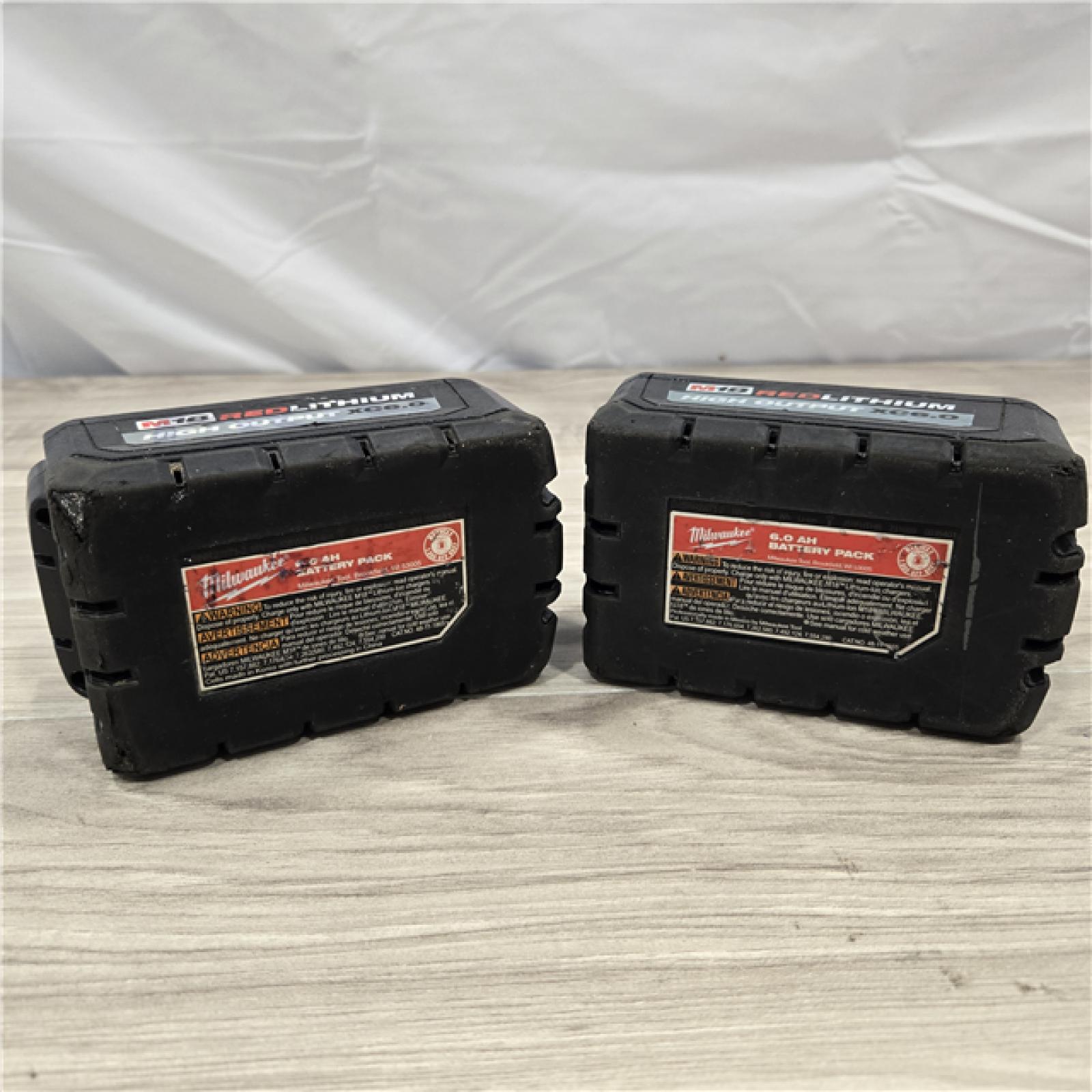 AS-IS Milwaukee 18-Volt  Starter Kit with Two 6.0 Ah Battery and Charger