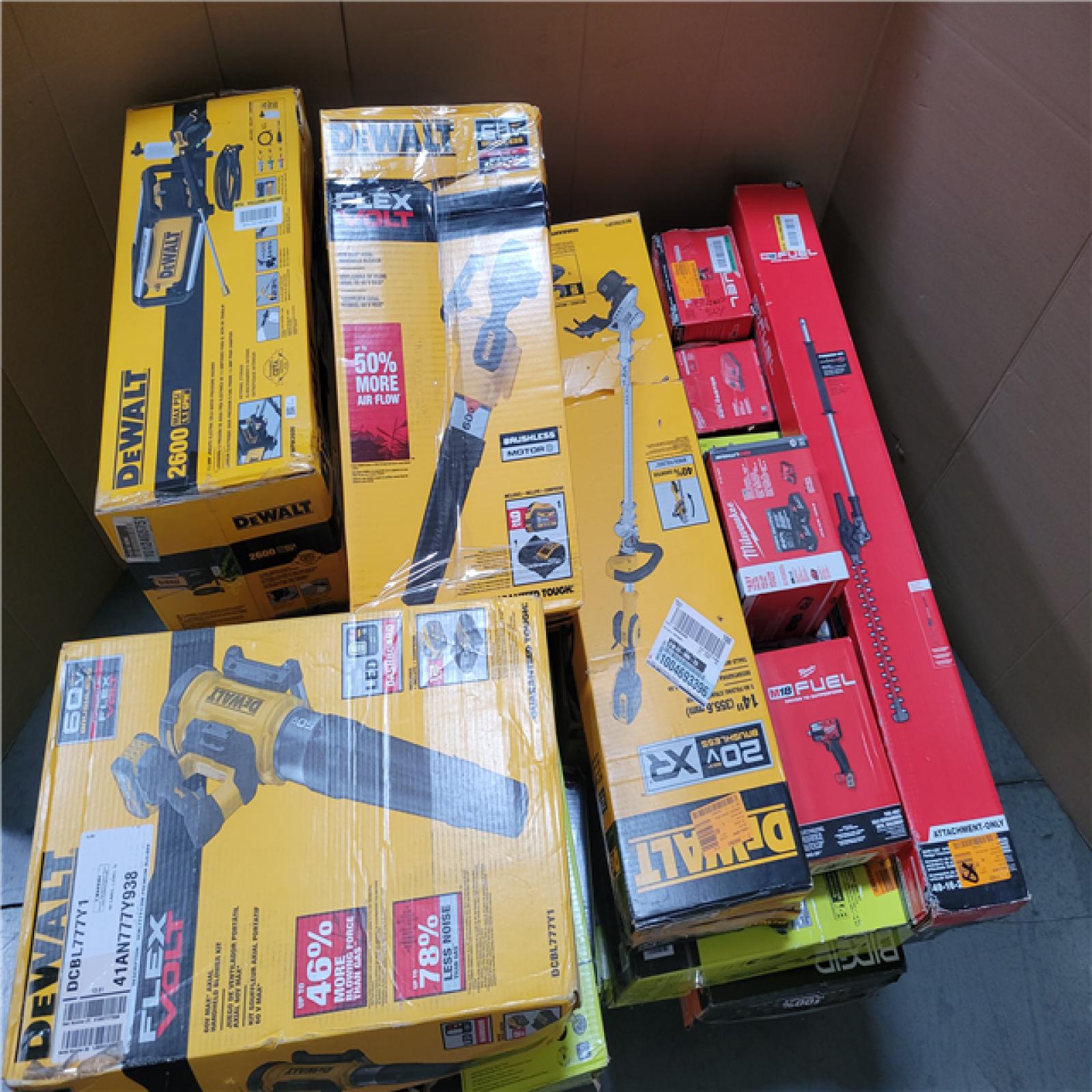 CALIFORNIA AS-IS TOOL PALLET