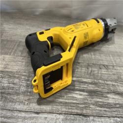 AS-IS DEWALT 20V MAX Cordless 18-Gauge Swivel Head Shears (Tool Only)