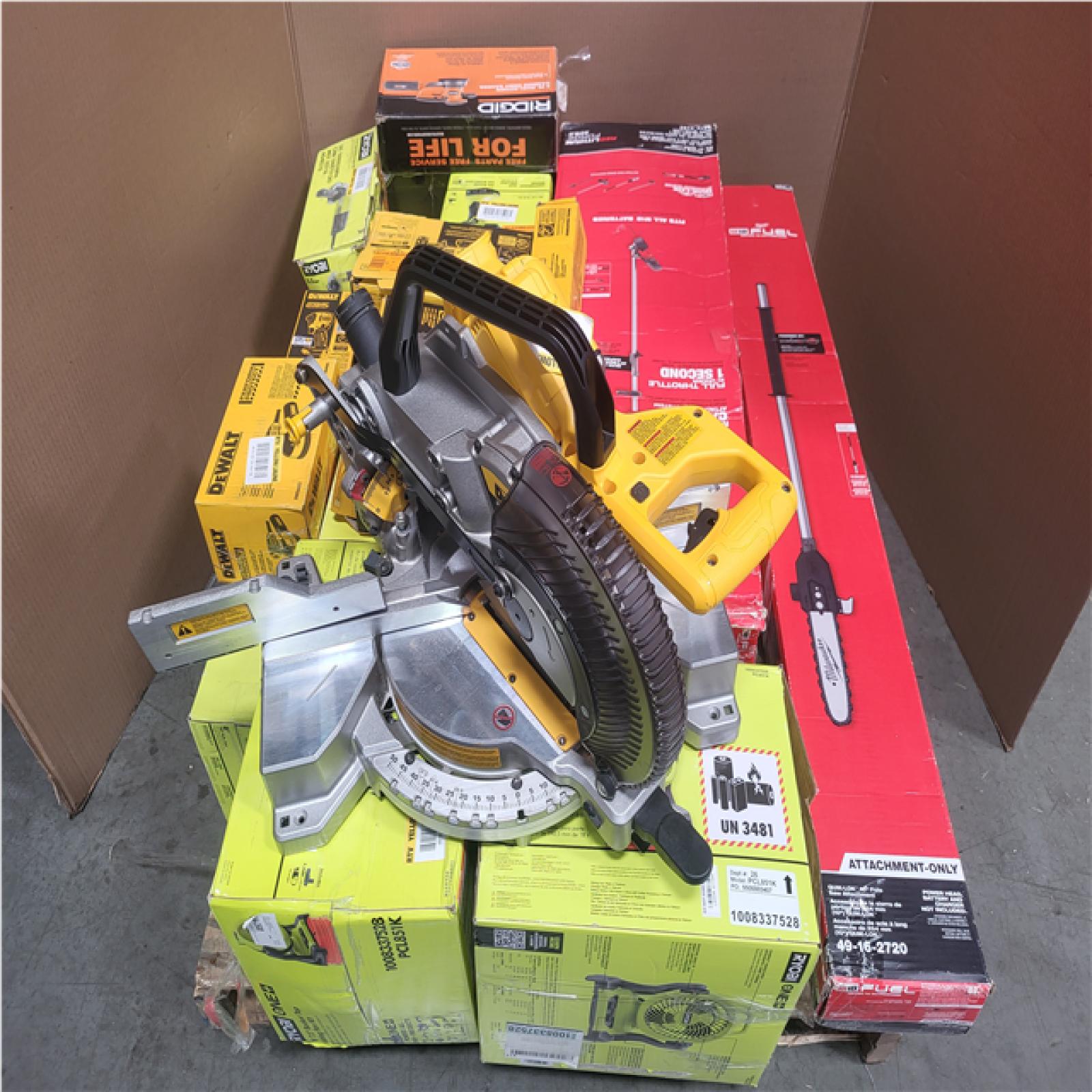 CALIFORNIA AS-IS TOOL PALLET
