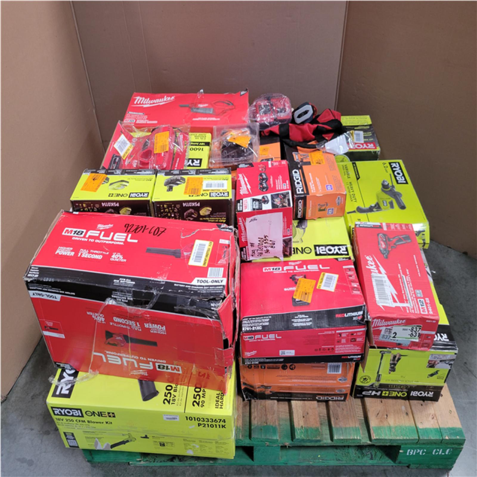 CALIFORNIA AS-IS TOOL PALLET