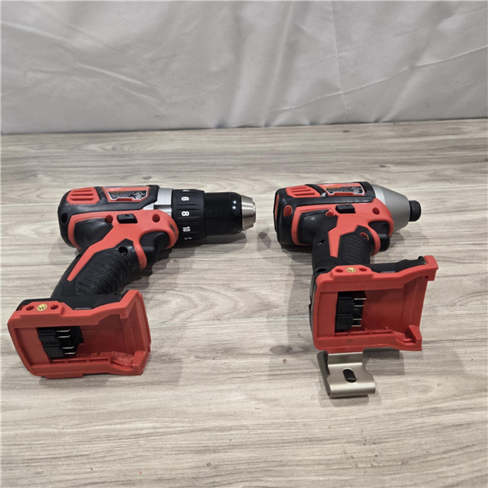 AS-IS Milwaukee 18V Cordless 2-Tool Drill/Driver and Impact Driver Kit