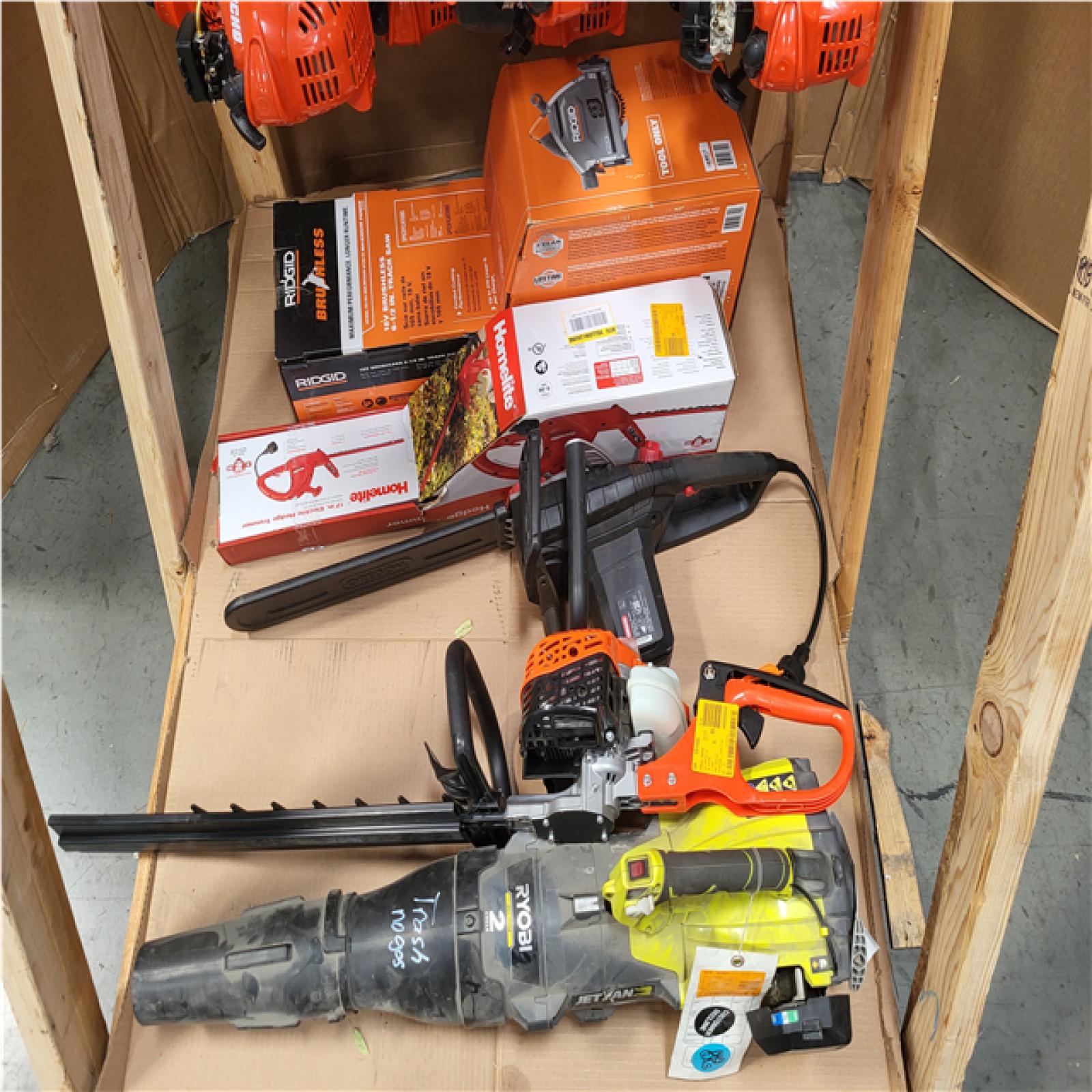 CALIFORNIA AS-IS OUTDOOR POWER EQUIPMENT