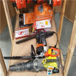 CALIFORNIA AS-IS OUTDOOR POWER EQUIPMENT