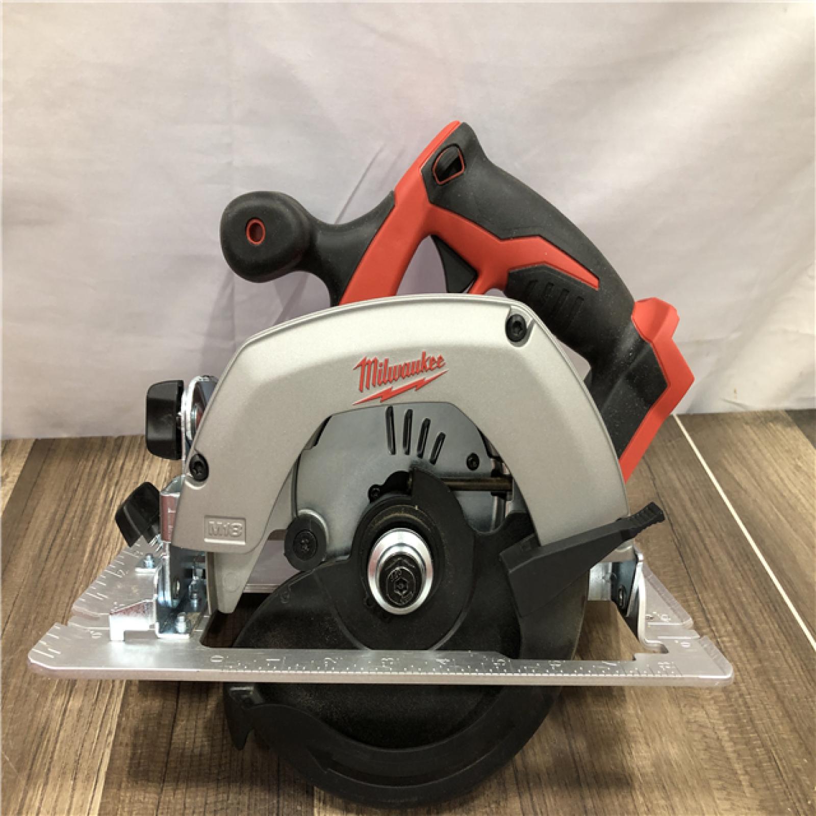 AS-IS Milwaukee  18V Lithium-Ion Cordless 6-1/2 in. Circular Saw (Tool-Only)