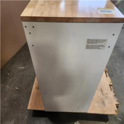 Phoenix LIKE NEW Husky Tool Storage 46 in. W x 18 in. D 9-Drawer Gloss White Mobile Workbench Cabinet