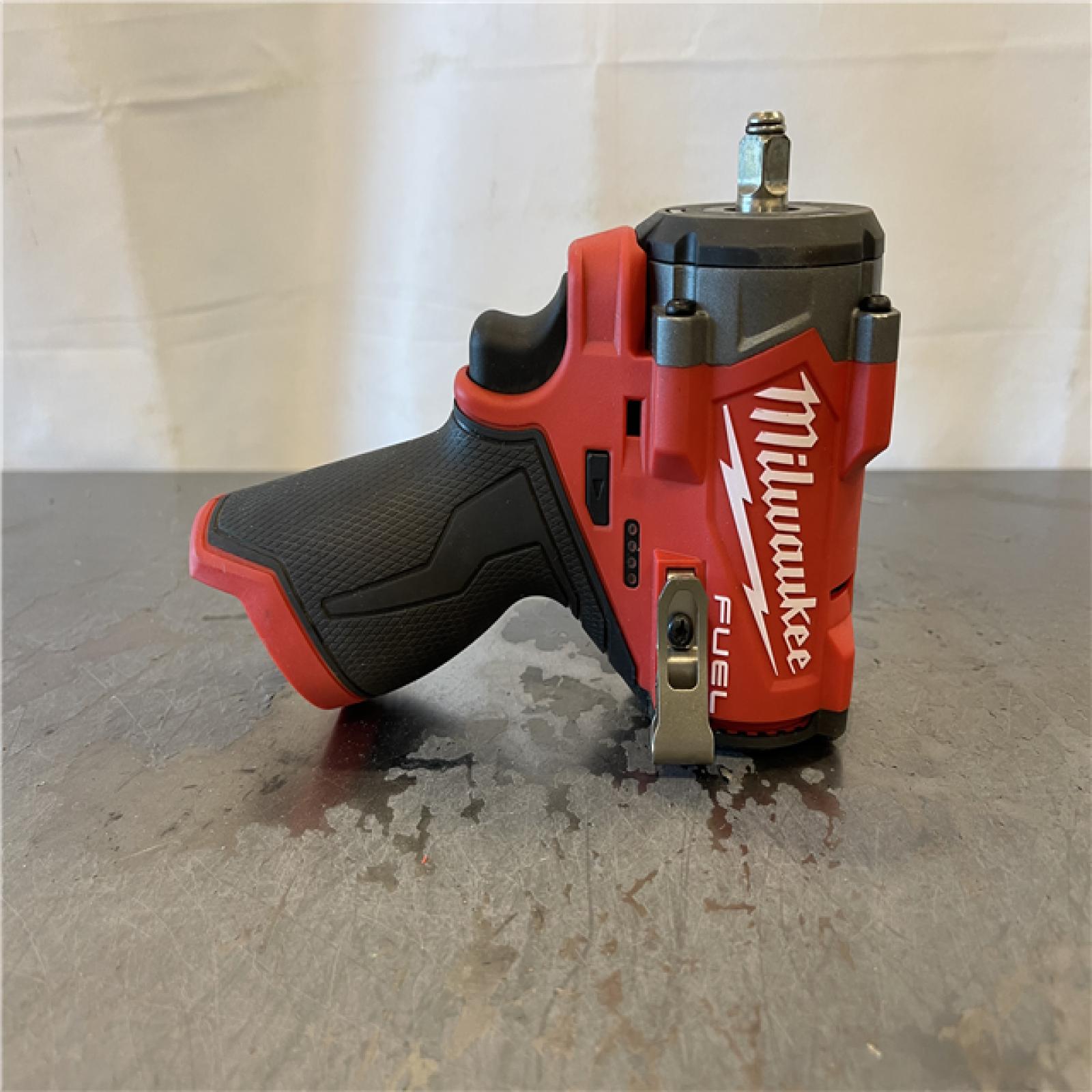 AS-IS - Milwaukee M12 FUEL M12 3/8 in. Cordless Brushless High Torque Impact Wrench