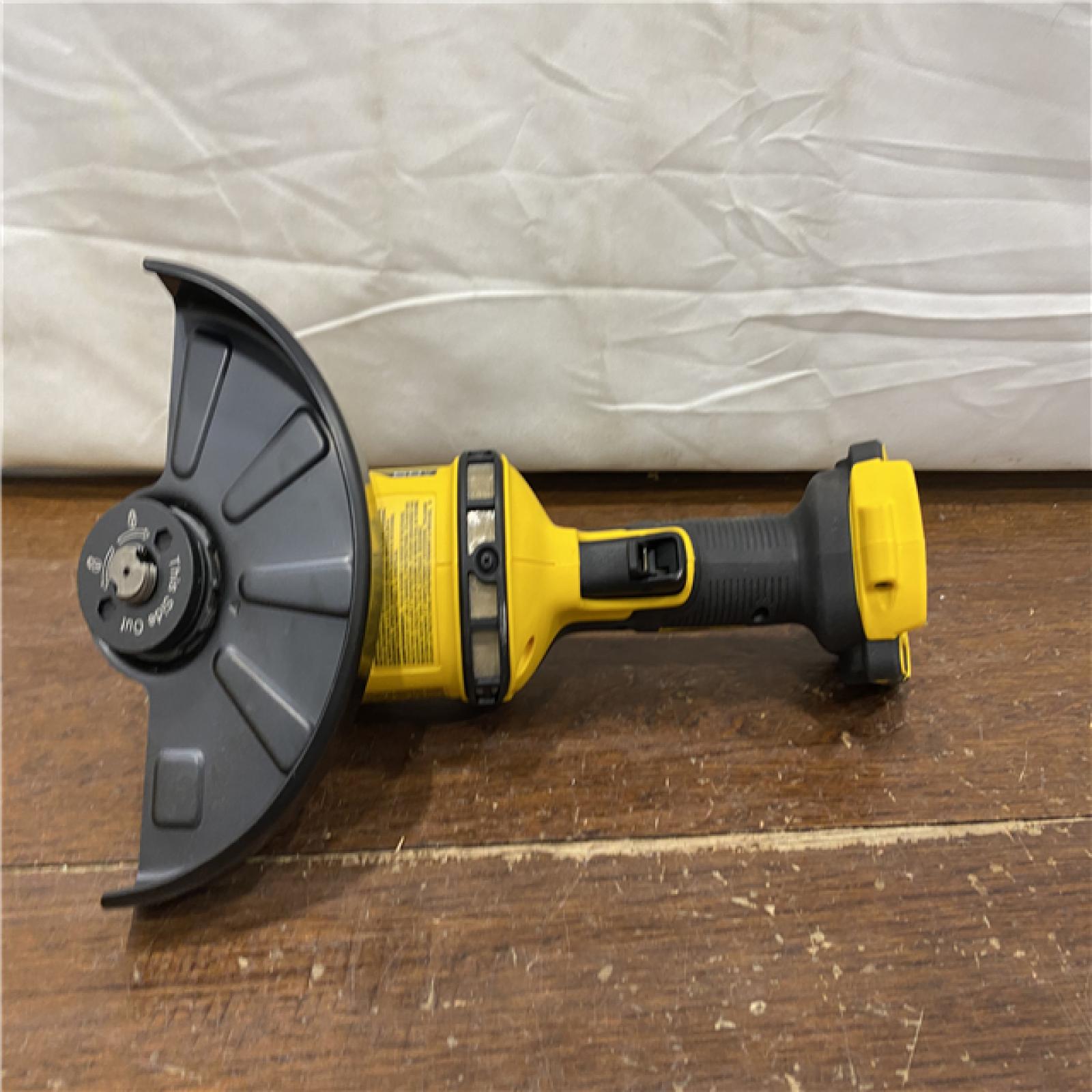 AS-IS DEWALT 60V MAX Cordless Brushless 4.5 in. to 6 in. Small Angle Grinder with Kickback Brake (Tool Only)