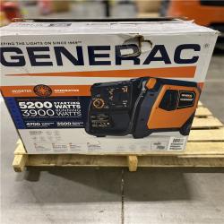 Dallas Location - As-Is Generac Power Systems iQ5200DF Portable Inverter Generator