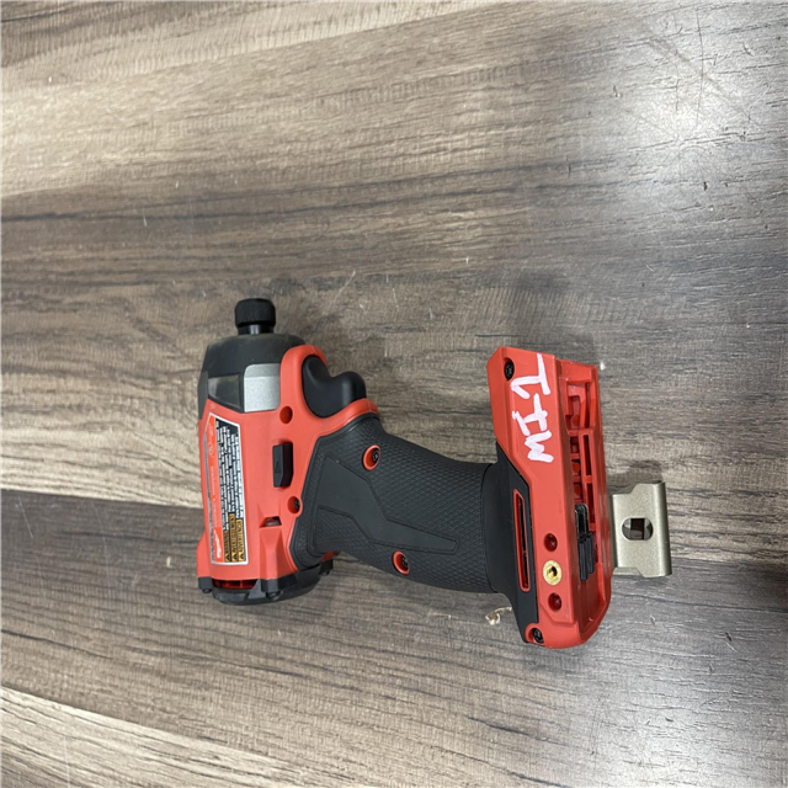 AS-IS Milwaukee FUEL 18V Lithium-Ion Brushless Cordless 1/4 in. Hex Impact Driver (Tool-Only)