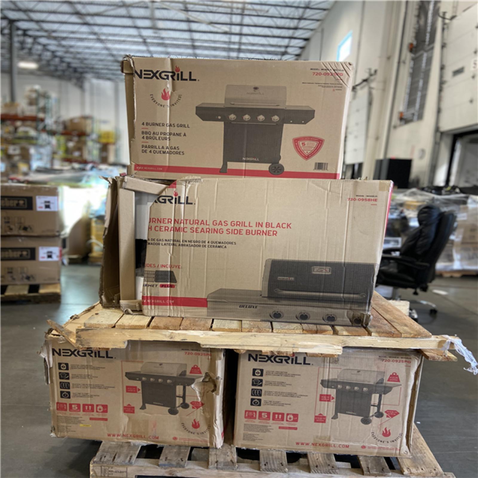 DALLAS LOCATION - MIX GRILL PALLET (4 UNITS)