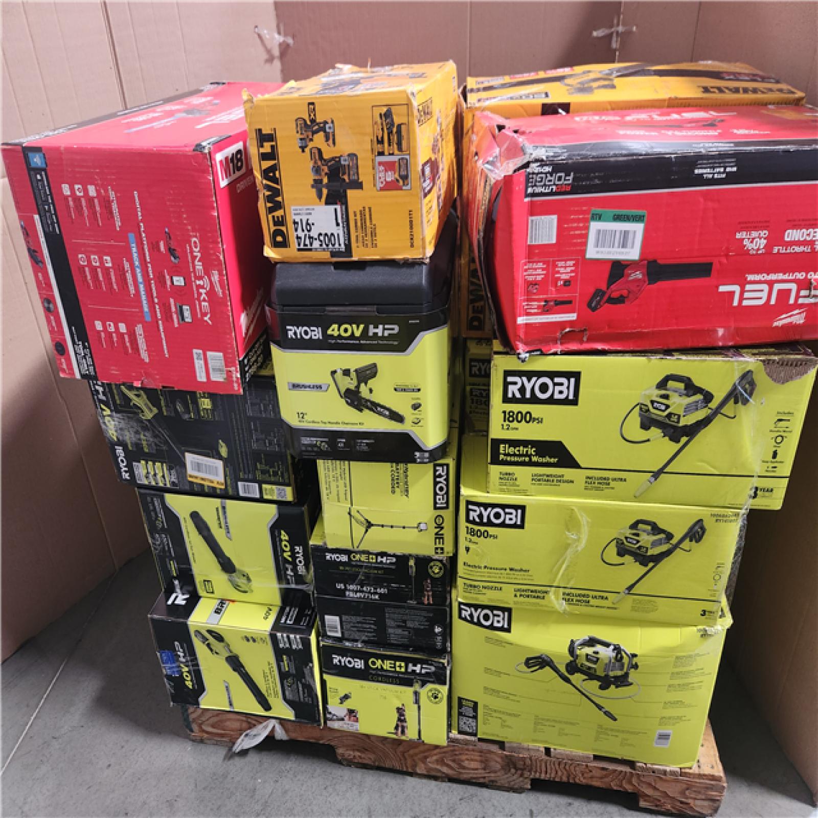 CALIFORNIA AS-IS TOOL PALLET