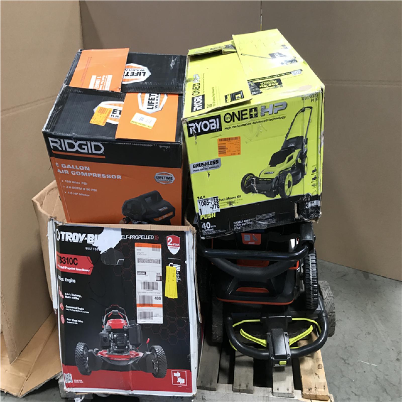 CALIFORNIA AS-IS OUTDOOR POWER EQUIPMENT