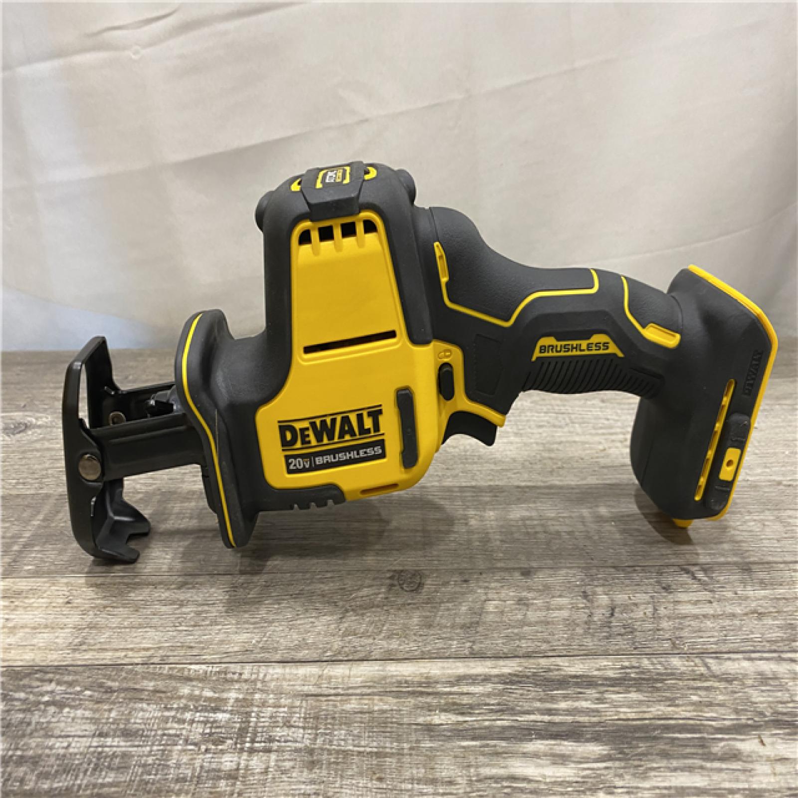 AS-IS DEWALT ATOMIC 20V MAX Cordless Brushless Compact Reciprocating Saw (Tool Only)