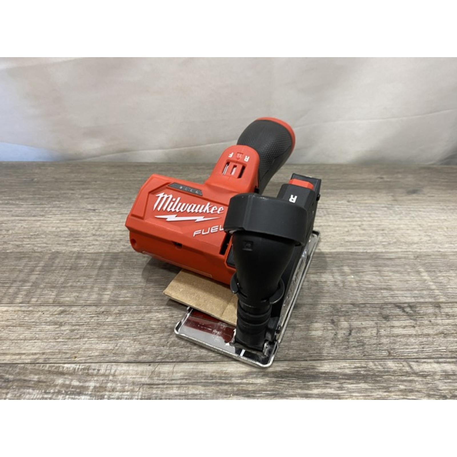 AS-IS Milwaukee  FUEL 12V Lithium-Ion Brushless Cordless 3 in. Cut Off Saw (Tool-Only)