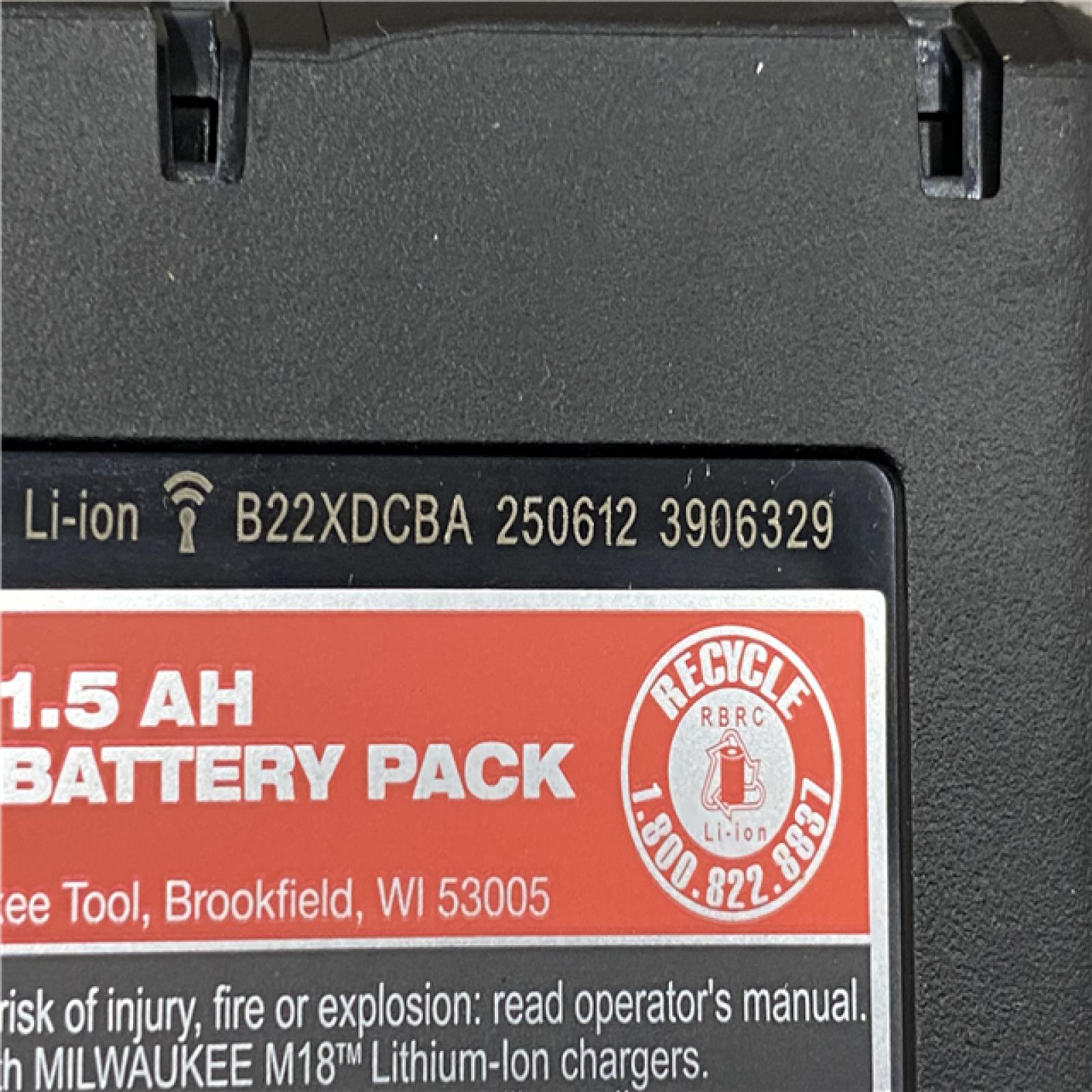 AS-IS Milwaukee 18-Volt Lithium-Ion Cordless 1/4 in. Impact Driver Kit