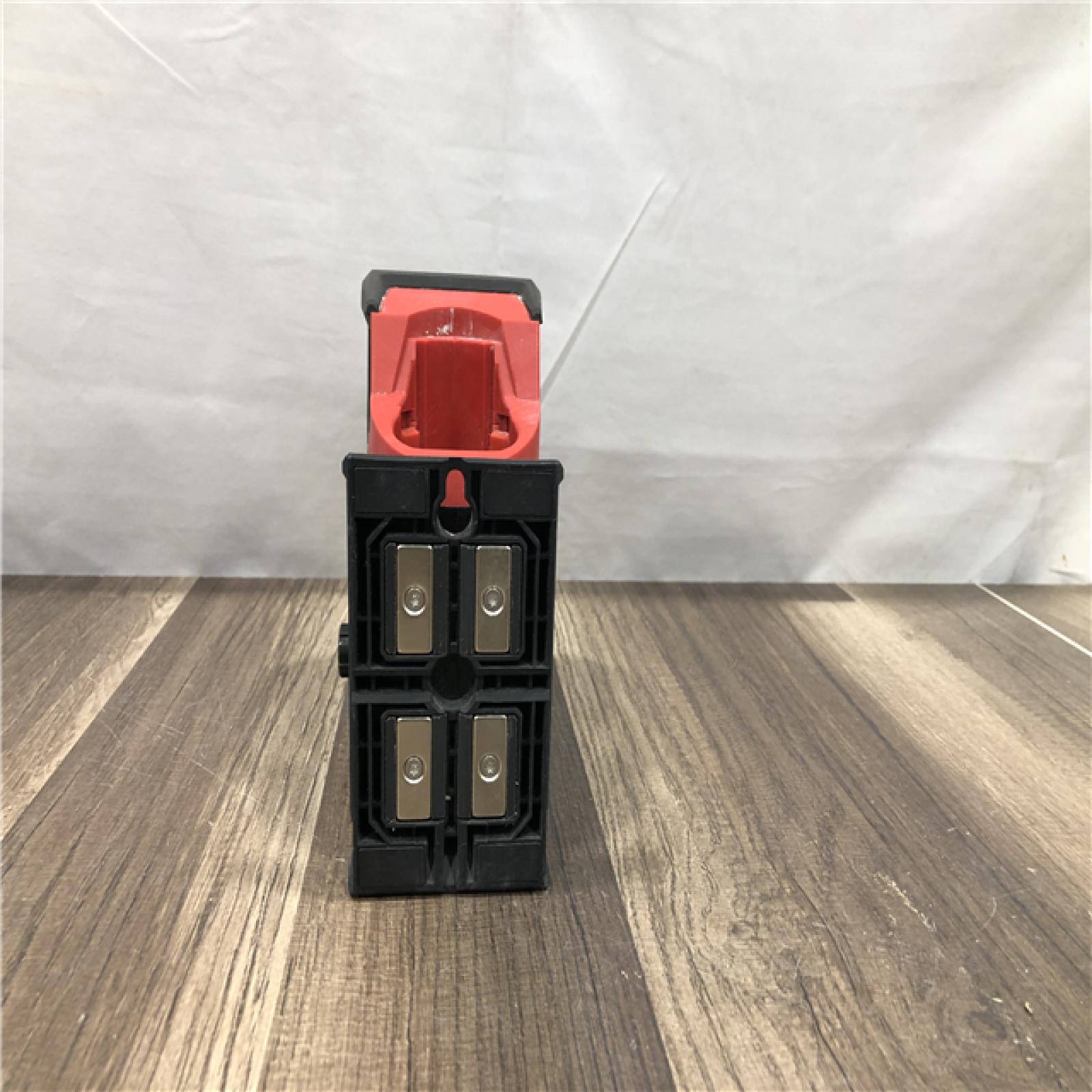 AS-IS Milwaukee 12-Volt Lithium-Ion Cordless Green 125 ft. Cross Line and Plumb Points Laser Level (Tool-Only)