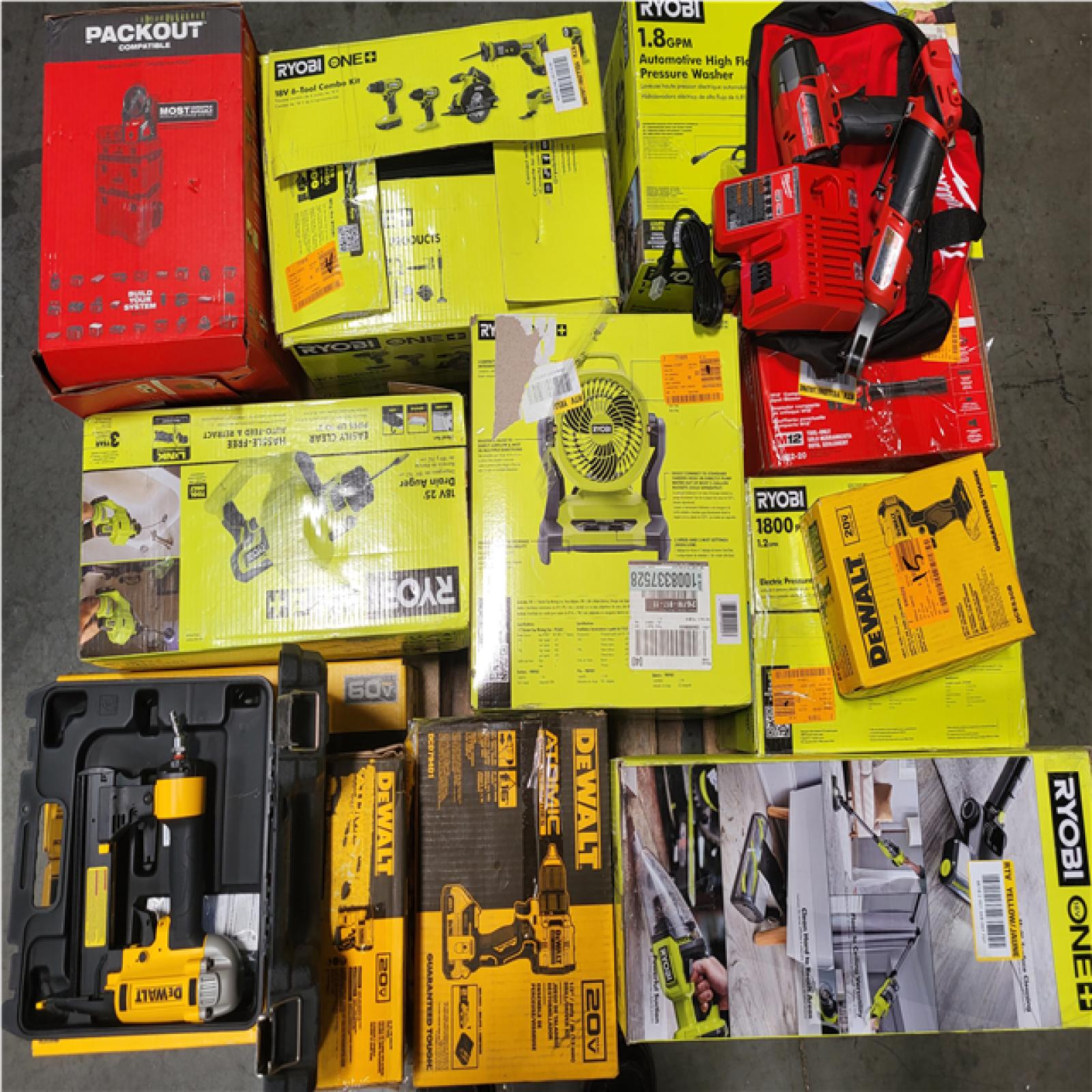 CALIFORNIA AS-IS TOOL PALLET