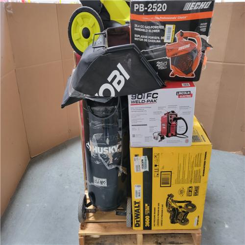 CALIFORNIA AS-IS OUTDOOR POWER EQUIPMENT