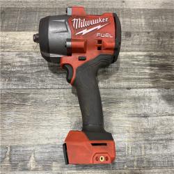 AS-IS Milwaukee FUEL 18V Lithium-Ion Brushless Cordless 1/2 in. Impact Wrench w/Friction Ring Kit
