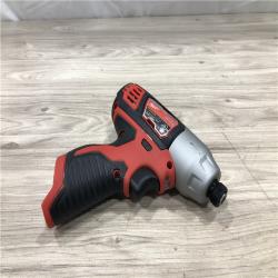 AS-IS Milwaukee 2494-22 M12 Cordless Combination 3/8 Drill / Driver and 1/4 Hex Impact Driver Dual Power Tool Kit