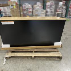 DALLAS LOCATION- AS-IS Husky Tool Storage 46 in. W x 18 in. D 9-Drawer Mobile Workbench Cabinet in Gloss Black