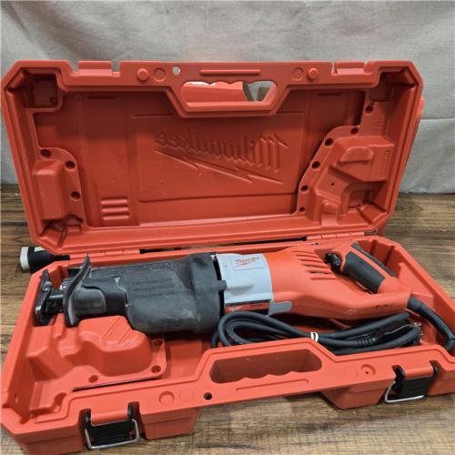 AS-IS Milwaukee 6538-21 15.0 Amp Super Sawzall Reciprocating Saw with Carrying Case