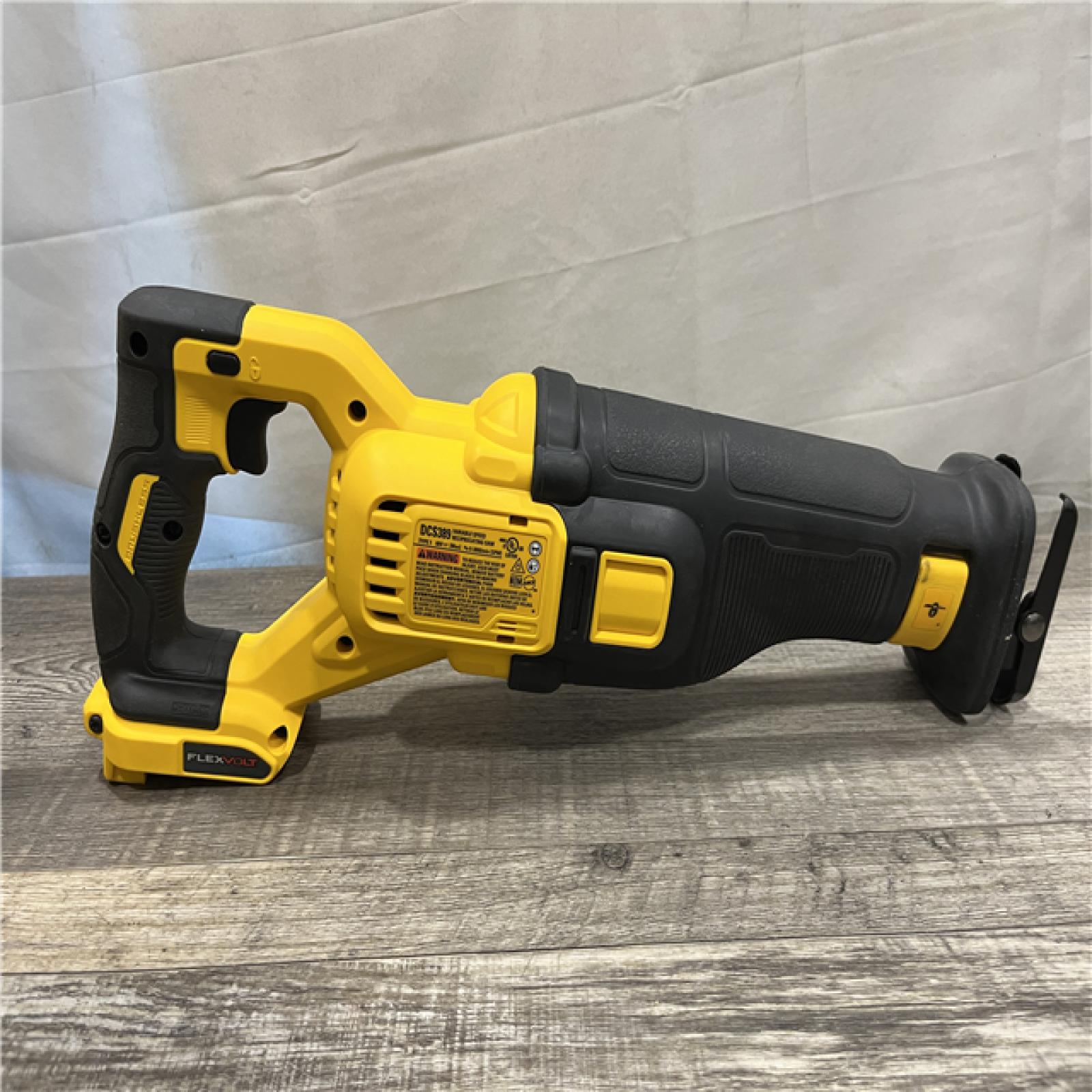 AS-IS DEWALT FLEXVOLT 60V MAX Cordless Brushless Reciprocating Saw (Tool Only)