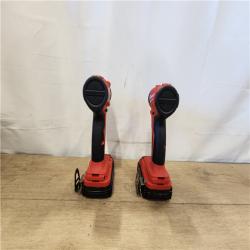 AS-IS - Milwaukee 18V Lithium-Ion Brushless Cordless Compact Drill/Impact Combo Kit