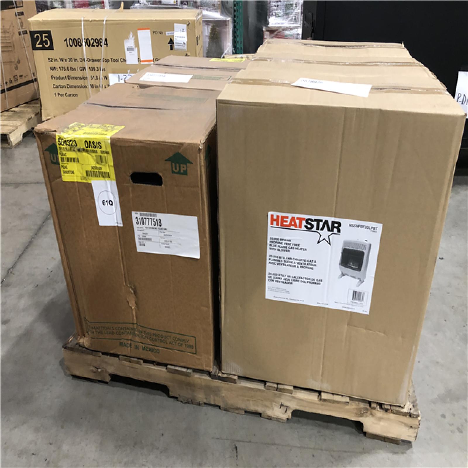 DALLAS LOCATION - AS-IS HOME IMPROVEMENT PALLET