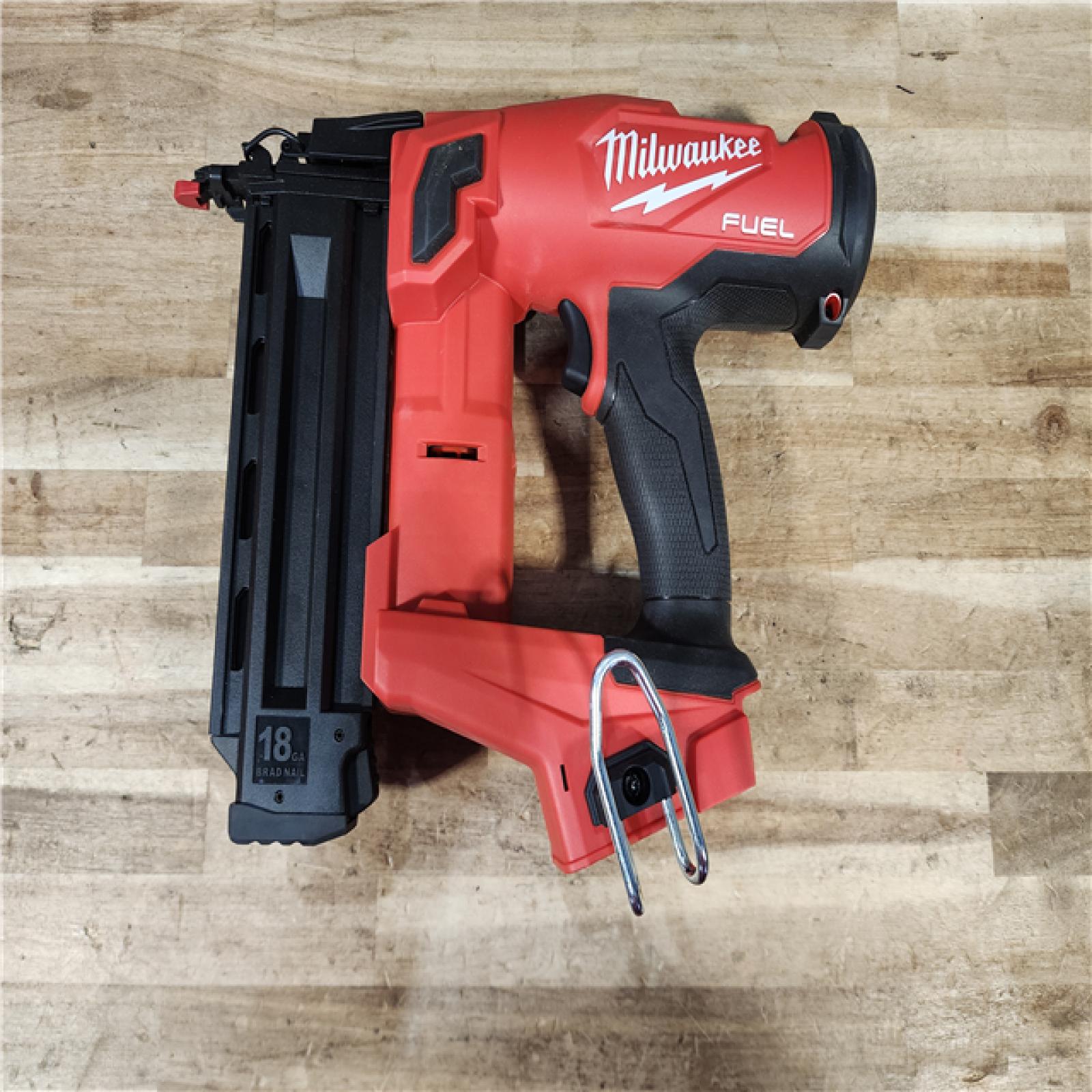 HOUSTON LOCATION - AS-IS Milwaukee FUEL 18-Volt Lithium-Ion Brushless Cordless Gen II 18-Gauge Brad Nailer (Tool-Only)