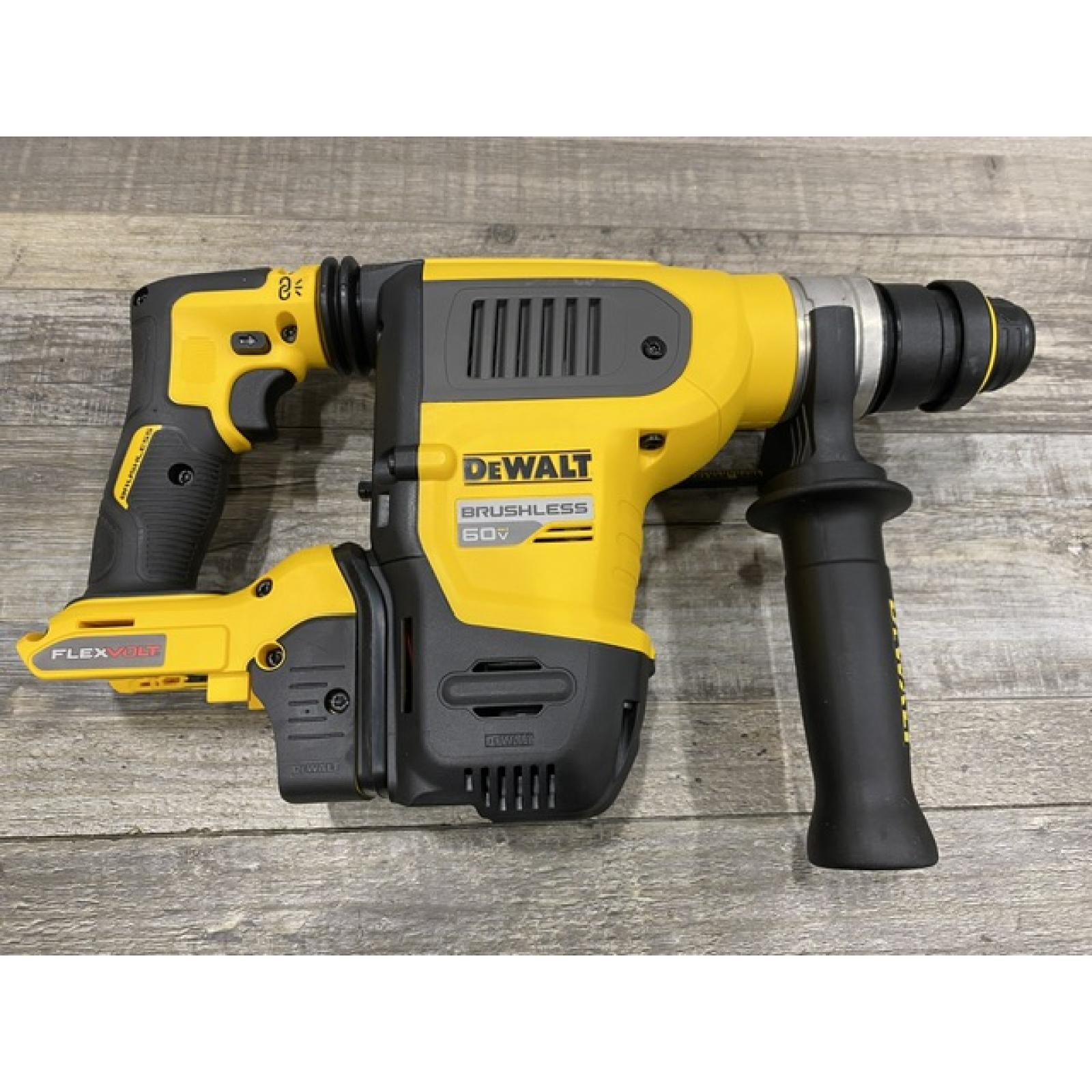 GOOD - DEWALT FLEXVOLT 60V MAX Cordless 1-1/4 in. SDS Plus Rotary Hammer (Tool Only)