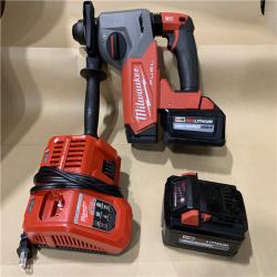 Good - Milwaukee 2912-22 M18 Fuel 18V 1  SDS Plus Rotary Hammer with Battery & Charger
