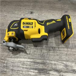 AS-IS DEWALT 20V MAX XR Cordless Brushless 3-Speed Oscillating Multi Tool Kit