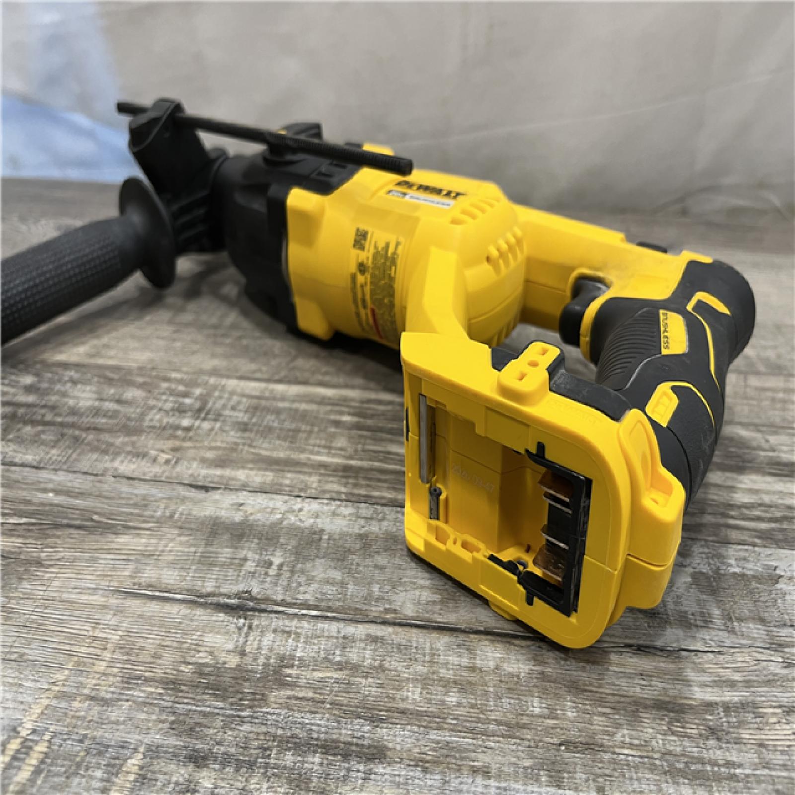 AS-IS DEWALT 20V MAX Cordless Brushless 1 in. SDS Plus D-Handle Concrete and Masonry Rotary Hammer (Tool Only)