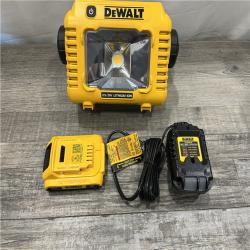 AS-IS DEWALT 20-Volt MAX Lithium-Ion Compact Cordless Task Light Kit